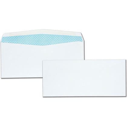 Quality Park Security Tint Business Envelopes - #10 - White Wove - 24 lb - 500/Box