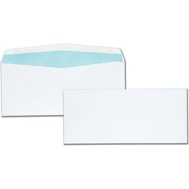 Quality Park Security Tint Business Envelopes - #10 - White Wove - 24 lb - 500/Box