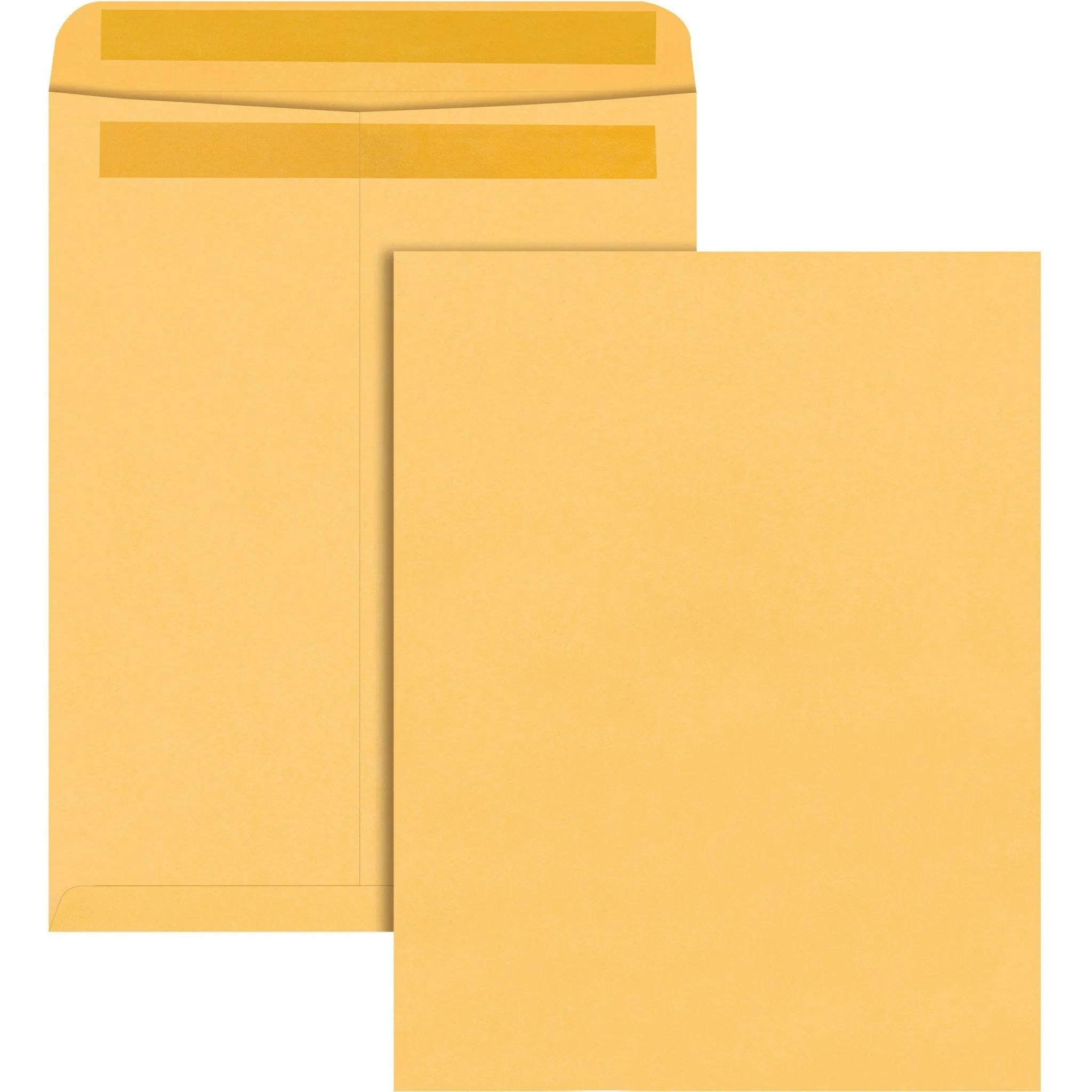Quality Park Self-Seal Kraft Catalog Envelopes #5-1/2 12x15.5 - 100/Box - Large Format