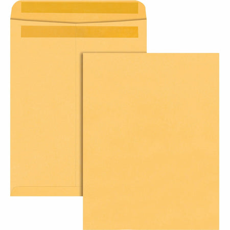 Quality Park Self-Seal Kraft Catalog Envelopes #5-1/2 12x15.5 - 100/Box - Large Format