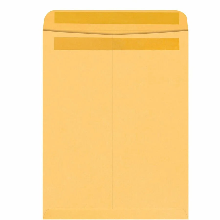 Quality Park Self-Seal Kraft Catalog Envelopes #5-1/2 12x15.5 - 100/Box - Large Format