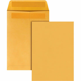 Quality Park Self-Seal Kraft Catalog Envelopes - #6 Size - 250/Box - Large Format