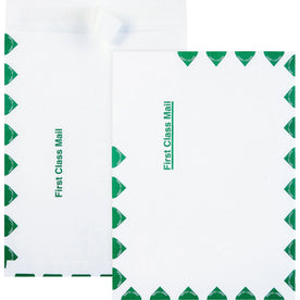 Quality Park Ship-Lite® First Class Mail Catalog Envelopes - Self-Sealing 9x12 White - 100/Box - Large Format