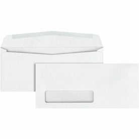 Quality Park Single Window Business Envelopes - Embossed Ridges - 500/Box