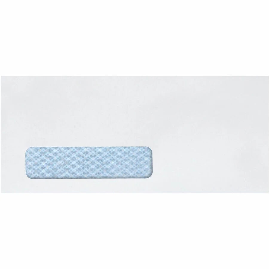 Quality Park Single Window Security Tint Envelopes - #10 - 4 1/8’’ x 9 1/2’’ - 24 lb - White - 500/Box - Business