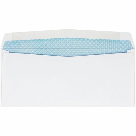 Quality Park Single Window Security Tinted Check Envelopes - #8 5/8 - 24 lb - White - 500/Box - Business