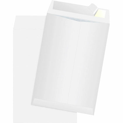 Quality Park Survivor Plus Tyvek Bubble Mailers - Self-sealing White - 6.5’’ x 9.5’’ - 25/Box