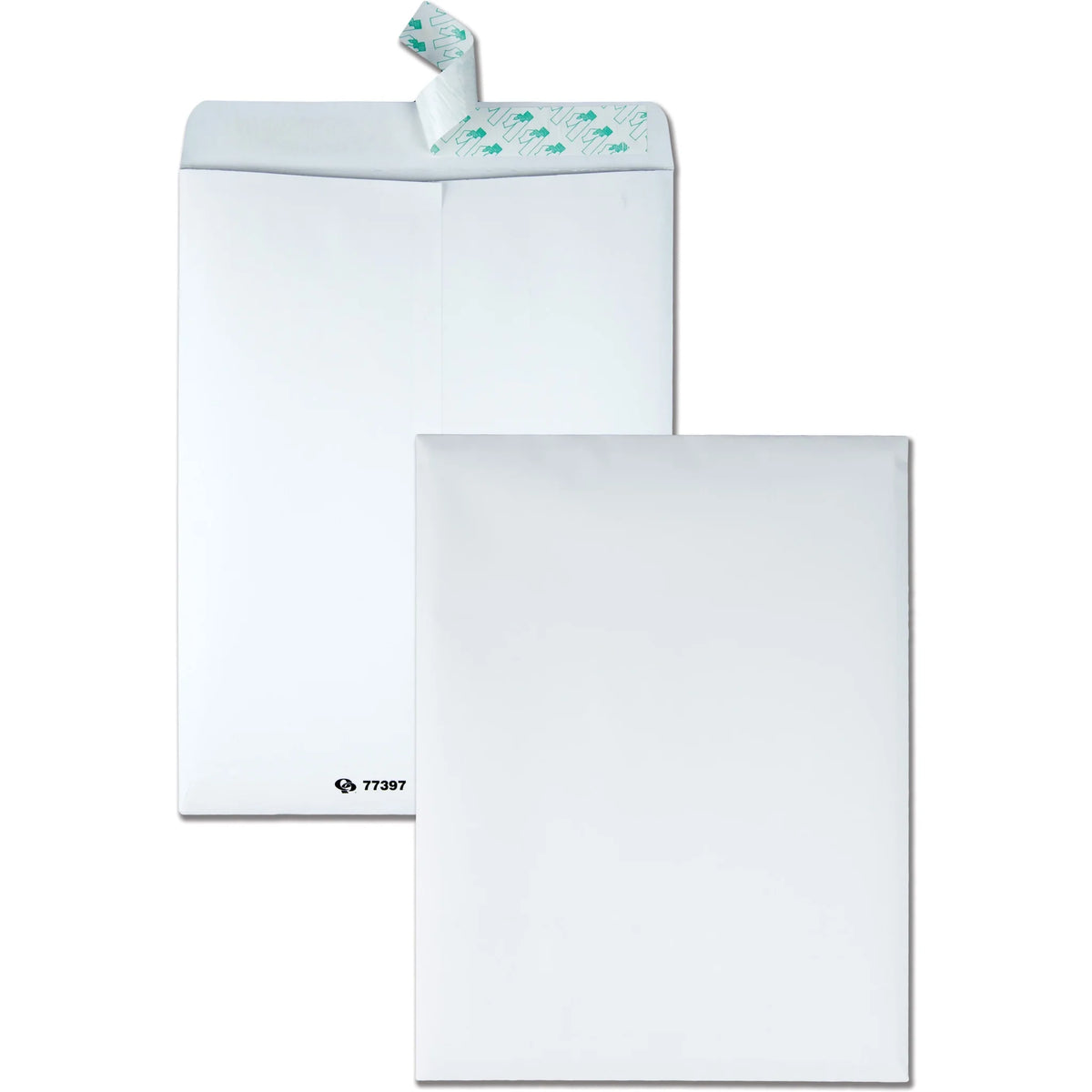 Quality Park Tech-no-Tear Catalog Envelopes - Self-Sealing White - 10 x 13 - 100/Box - Large Format