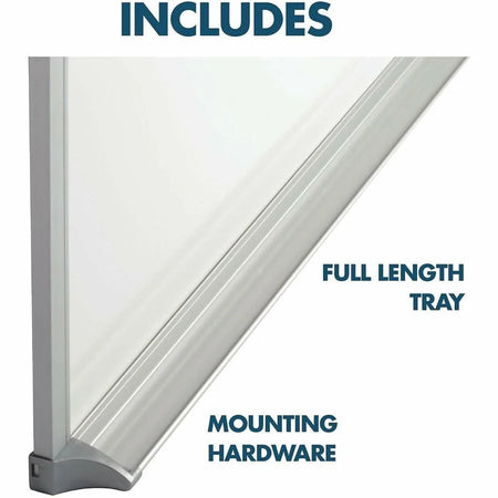 Quartet 72x48 Magnetic Whiteboard - Porcelain Surface Aluminum Frame - Dry Erase Boards