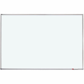 Quartet 96’’ x 48’’ Porcelain Magnetic Whiteboard - Silver Frame - Dry Erase Boards