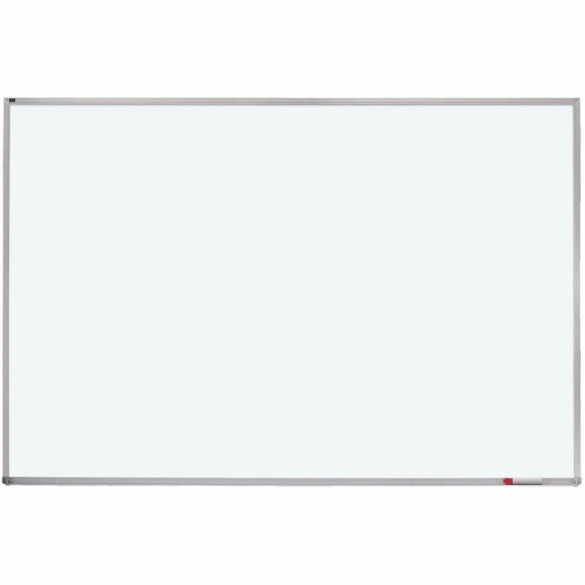 Quartet 96’’ x 48’’ Porcelain Magnetic Whiteboard - Silver Frame - Dry Erase Boards