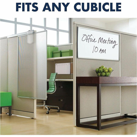 Quartet Arc Cubicle Magnetic Whiteboard - Alternate-Image2