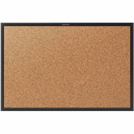 Quartet Classic Bulletin Board - 36x60 - Natural Cork - Self-healing Surface - Boards