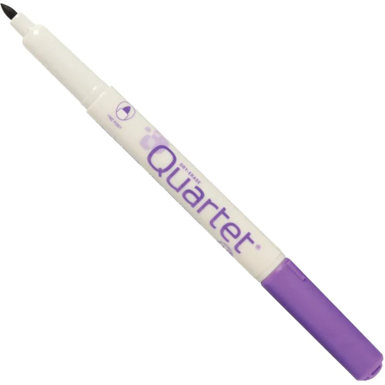 Quartet Classic Dry-Erase Markers - Fine Point - Assorted Ink - 6/Set - &