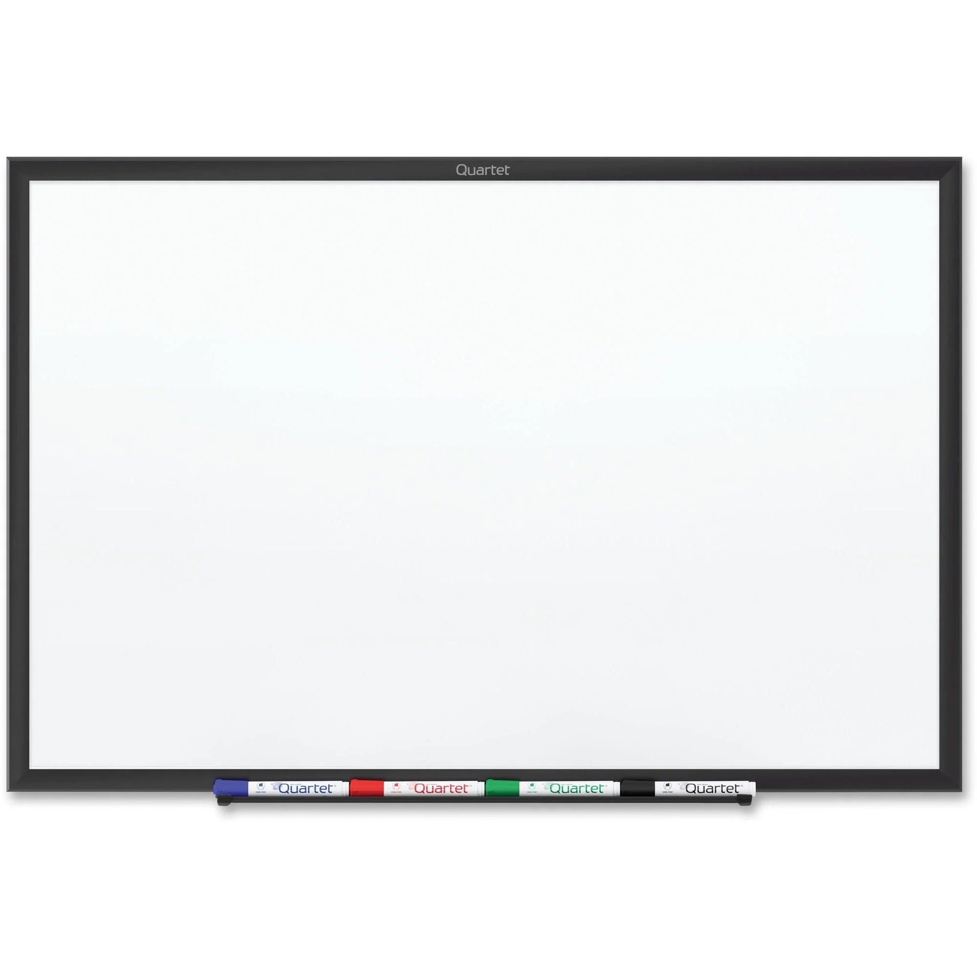 Quartet Classic Magnetic Whiteboard - 24x18’’ - Steel Surface - Black Frame - Dry Erase Boards