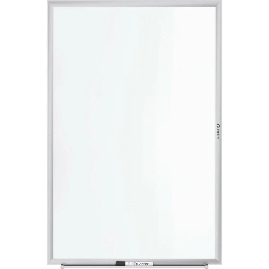 Quartet Classic Magnetic Whiteboard - 48’’x36’’ - Steel Surface - Silver Frame - Dry Erase Boards