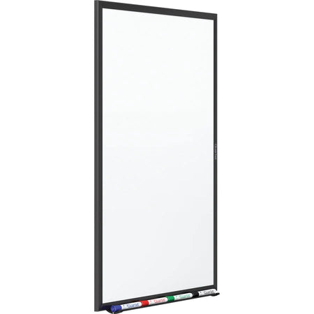 Quartet Classic Magnetic Whiteboard - 8x4 ft - Steel Surface - Black Frame - Dry Erase Boards