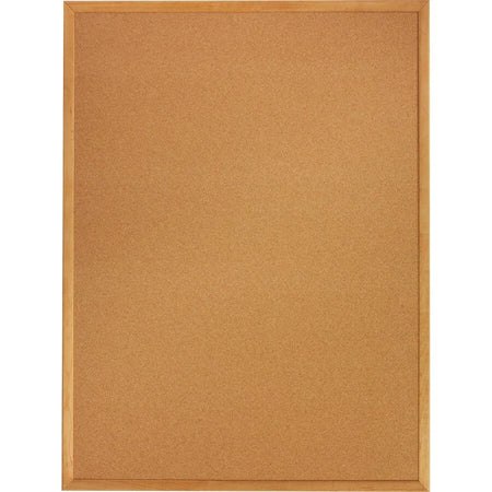 Quartet Classic Series Cork Bulletin Board - 24x18 - Self-healing Natural - Oak Frame - Boards