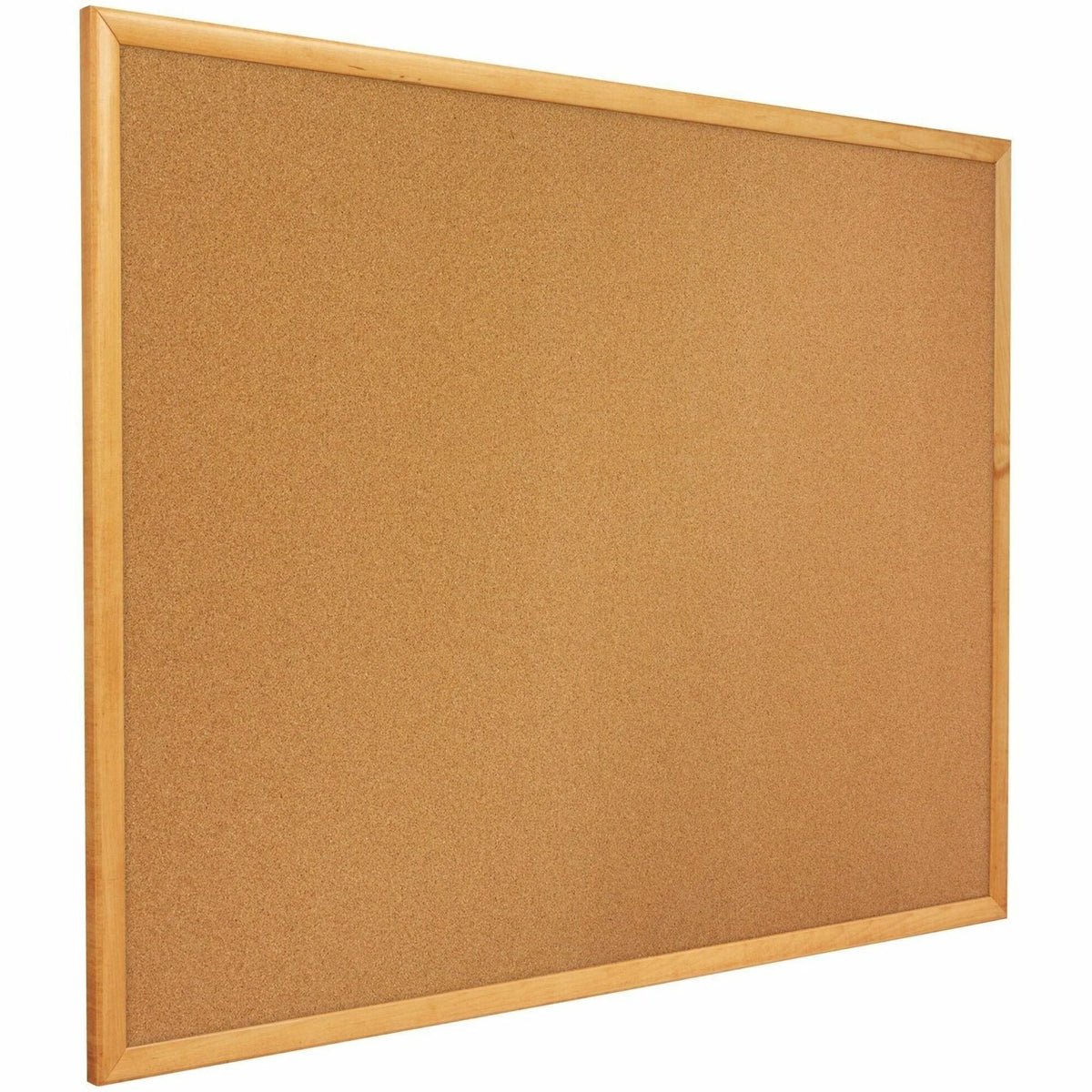 Quartet Classic Series Cork Bulletin Board - 24x36 - Self-healing Natural - Oak Frame - Boards