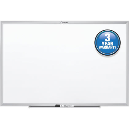 Quartet Classic Whiteboard - 96x48’’ - White Melamine Surface - Aluminum Frame - Dry Erase Boards