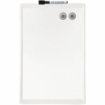 Quartet Decorative Whiteboard - 17’’x11’’ Stainless Steel Surface - Dry Erase Boards