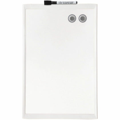 Quartet Decorative Whiteboard - 17’’x11’’ Stainless Steel Surface - Dry Erase Boards
