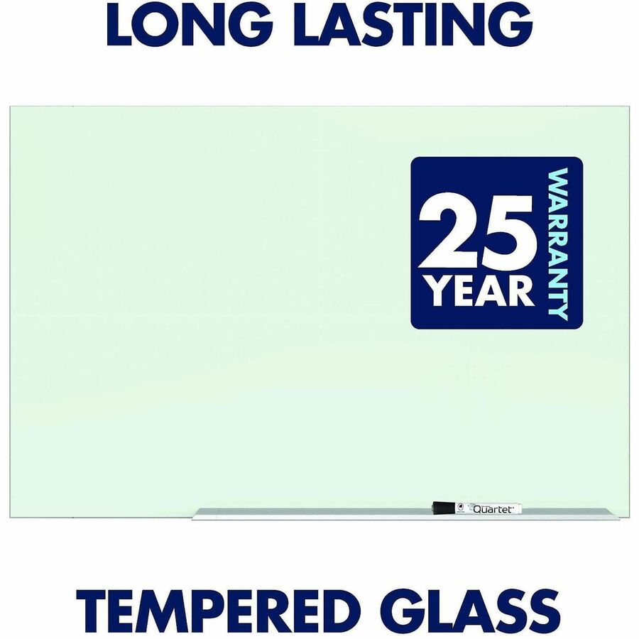 Quartet Element Framed Magnetic Glass Dry-Erase Boards - Alternate-Image3