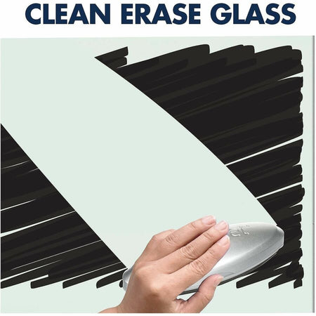Quartet Element Framed Magnetic Glass Dry-Erase Boards - Alternate-Image2