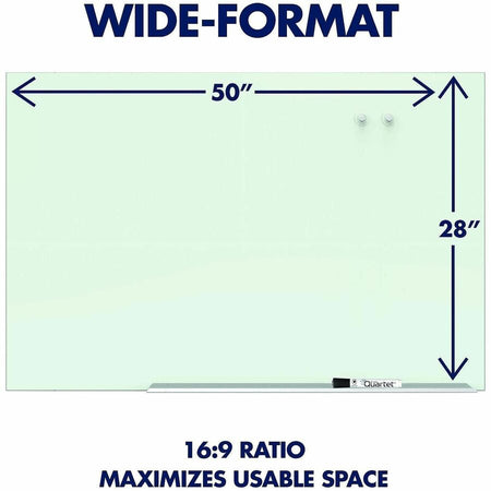 Quartet Element Framed Magnetic Glass Dry-Erase Boards - Alternate-Image6