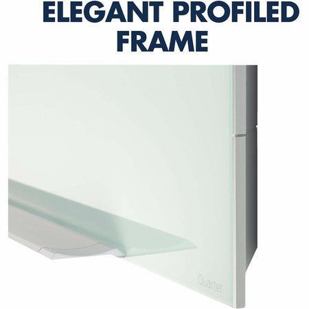 Quartet Element Framed Magnetic Glass Dry-Erase Boards - Alternate-Image1