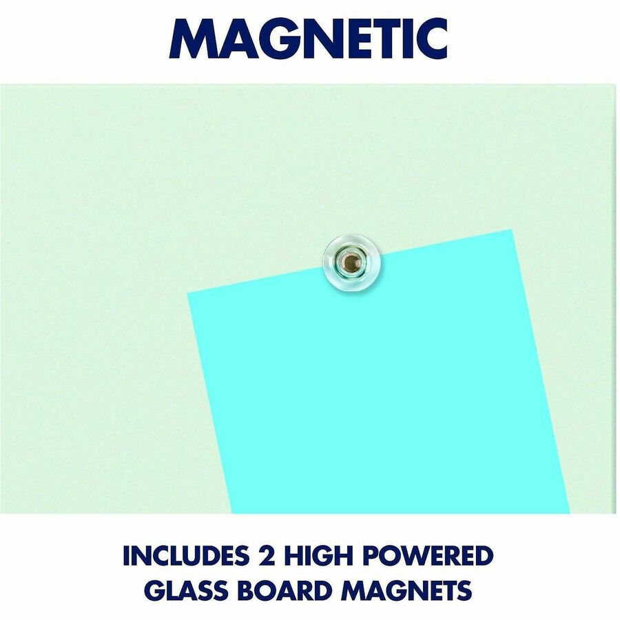 Quartet Element Framed Magnetic Glass Dry-Erase Boards - Alternate-Image5