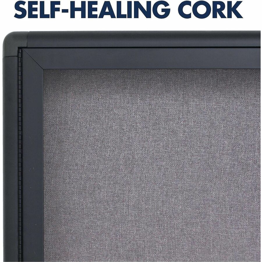 Quartet Enclosed Bulletin Board - Alternate-Image1