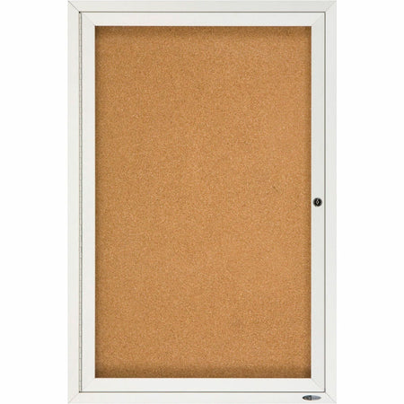 Quartet Enclosed Bulletin Board for Indoor Use - 2000