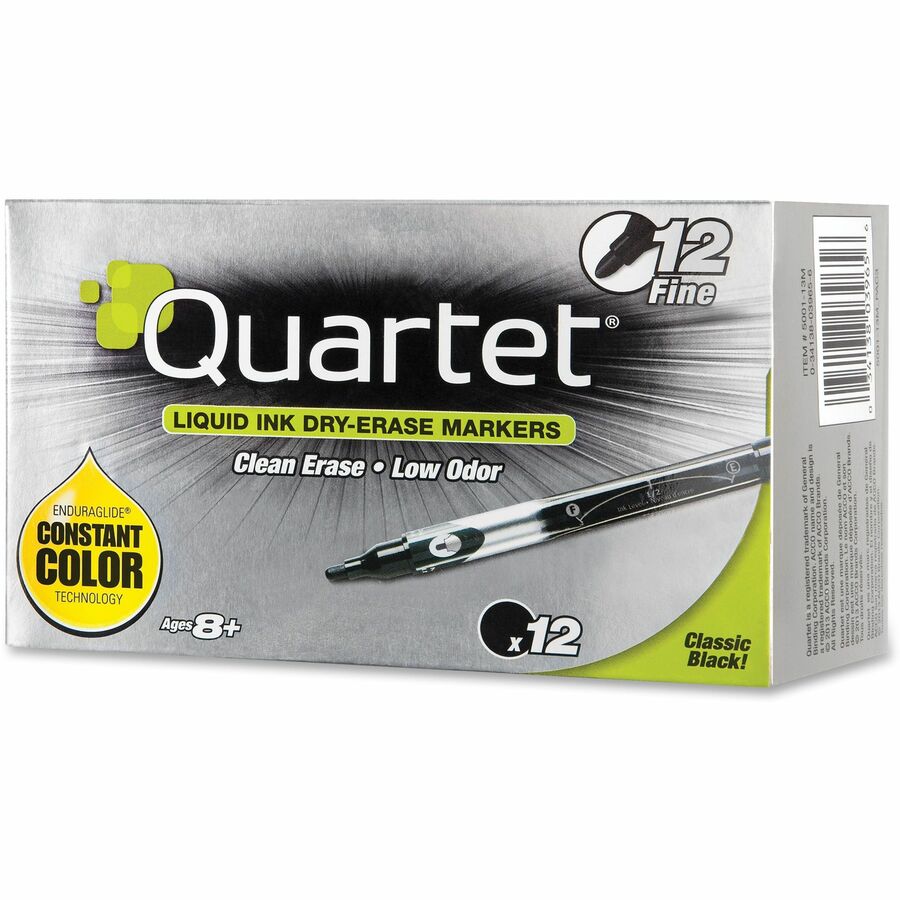 Quartet EnduraGlide&reg; Dry-Erase Markers - Left