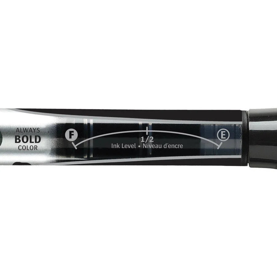 Quartet EnduraGlide® Dry-Erase Markers - Fine Point - Black Ink - 12/Box - &