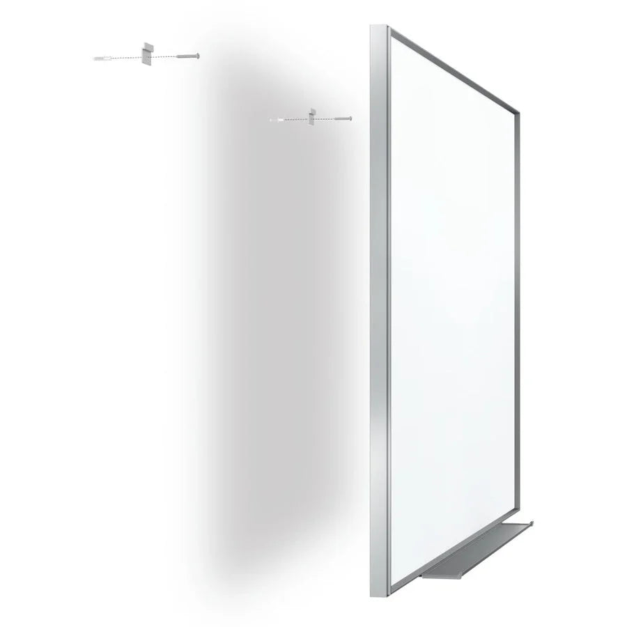 Quartet Fusion Nano-Clean Magnetic Dry-Erase Board - 8x4 ft - White Surface - Dry Erase Boards