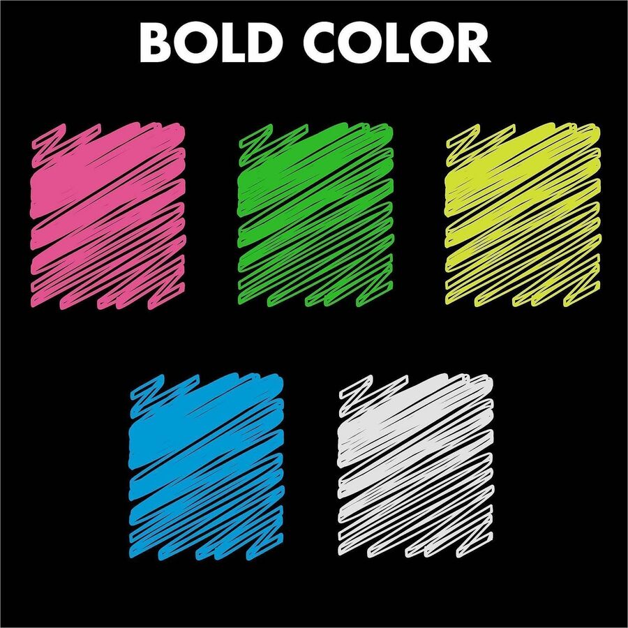Quartet Glass Board Fine Tip Neon Markers - Alternate-Image3