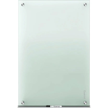 Quartet Infinity Glass Whiteboard - 24x18 Frost Tempered Surface - Dry Erase Boards