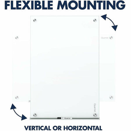 Quartet Infinity Magnetic Glass Dry-Erase Board, White, 48" x 36" - Alternate-Image7