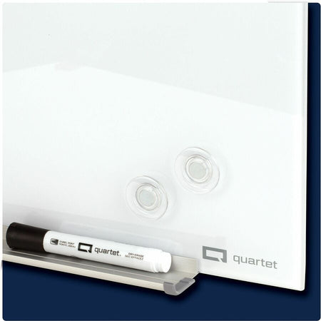 Quartet InvisaMount Magnetic Glass Board - Bottom