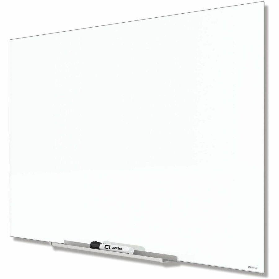 Quartet InvisaMount Magnetic Glass Dry-Erase Board - Left