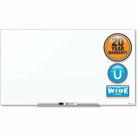 Quartet InvisaMount Magnetic Glass Dry-Erase Board - Front