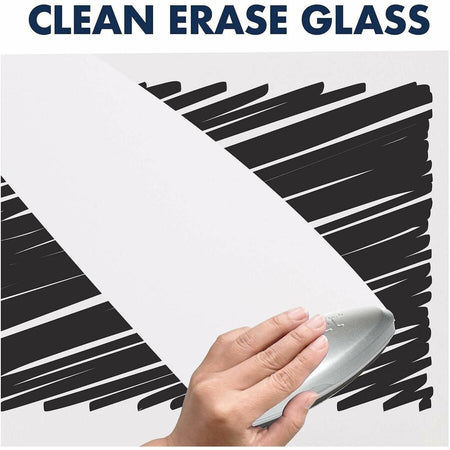 Quartet InvisaMount Vertical Glass Dry-Erase Board - 28x50 - Alternate-Image2