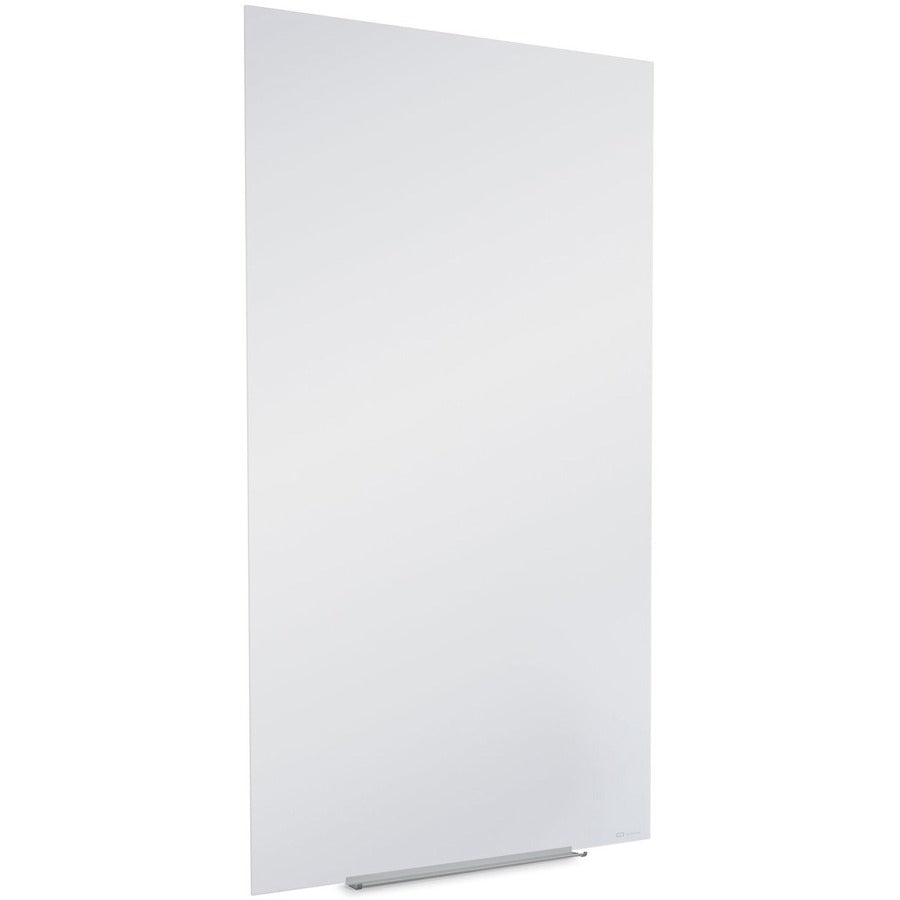 Quartet InvisaMount Vertical Glass Dry-Erase Board - 28x50 - Right