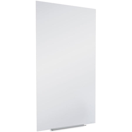 Quartet InvisaMount Vertical Glass Dry-Erase Board - 28x50 - Right