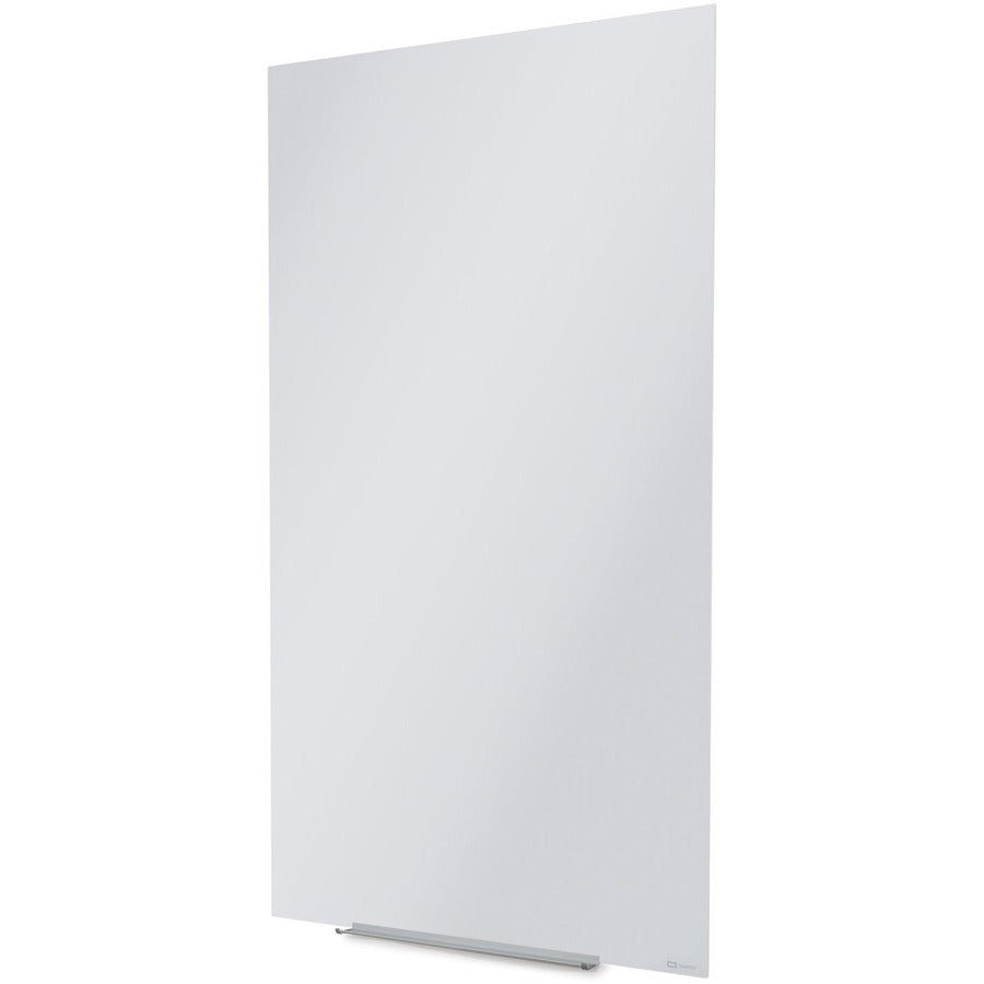 Quartet InvisaMount Vertical Glass Dry-Erase Board - 28x50 - Left
