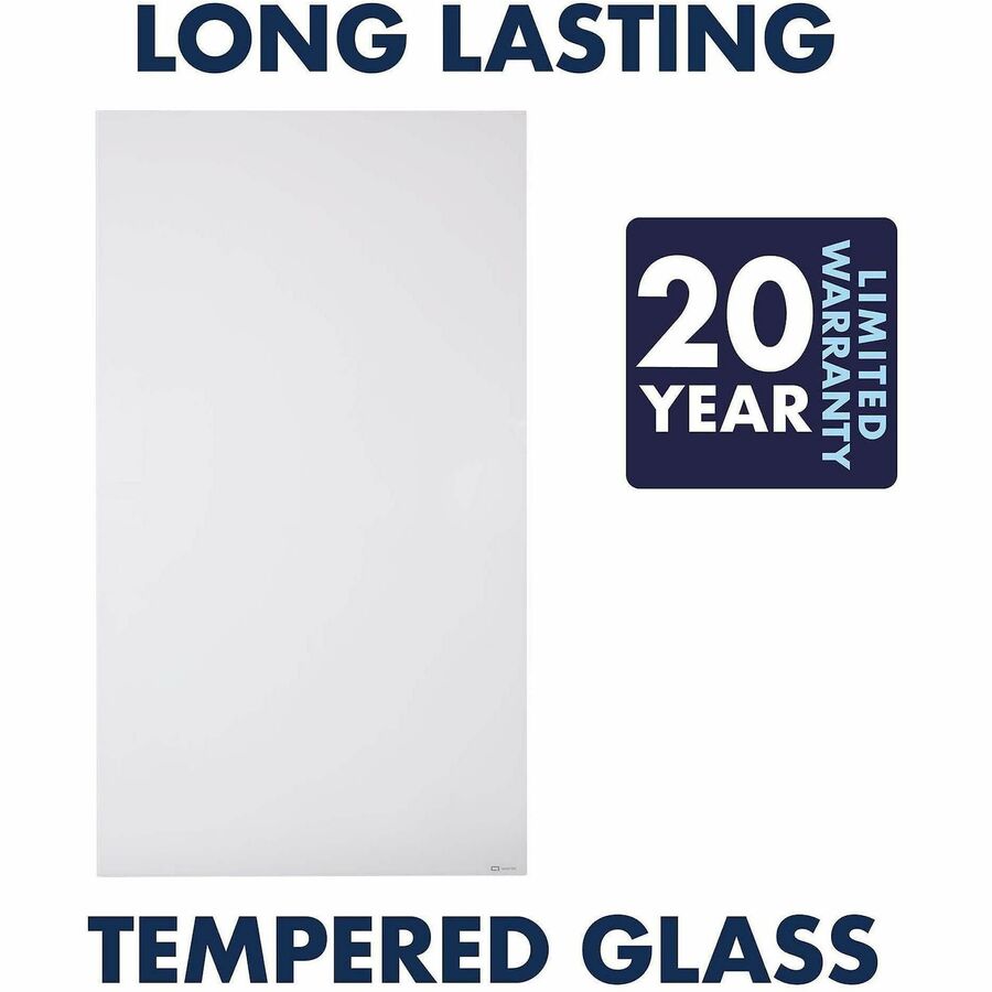 Quartet InvisaMount Vertical Glass Dry-Erase Board - 42x72 - Alternate-Image5