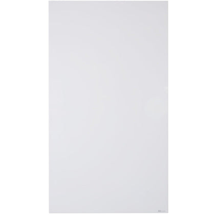 Quartet InvisaMount Vertical Glass Dry-Erase Board - 48x85 - White Surface - Dry Erase Boards