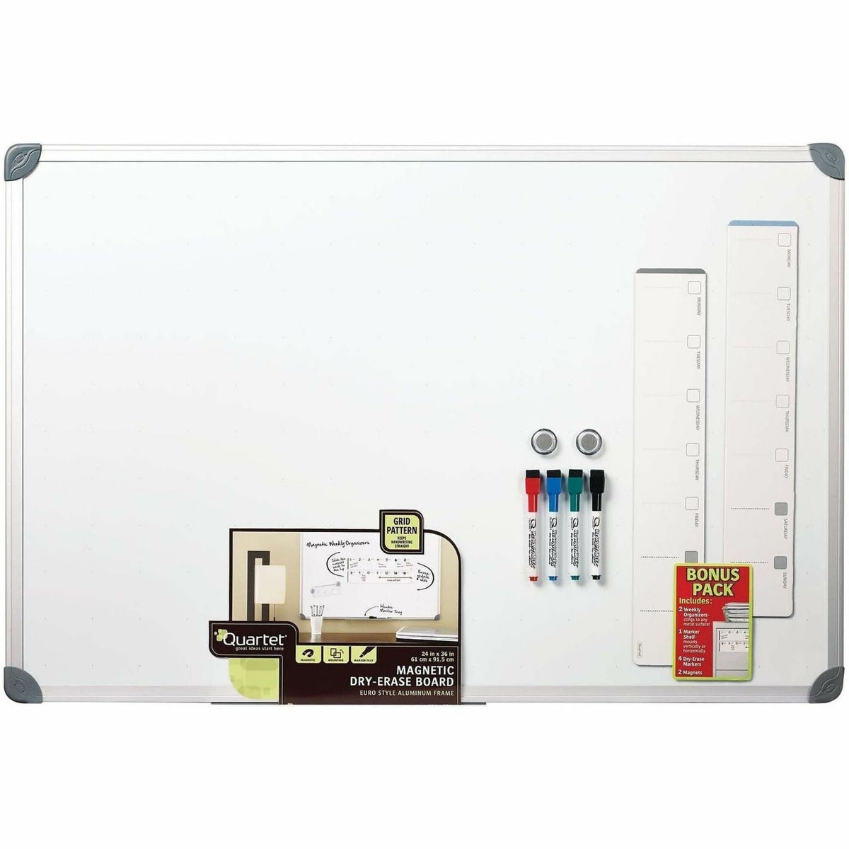 Quartet Magnetic Dry-Erase Board - 2000