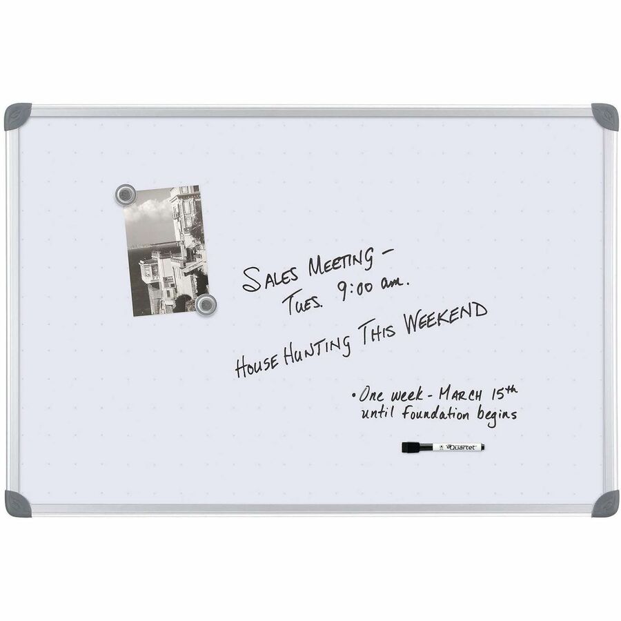 Quartet Magnetic Dry-Erase Board - Front